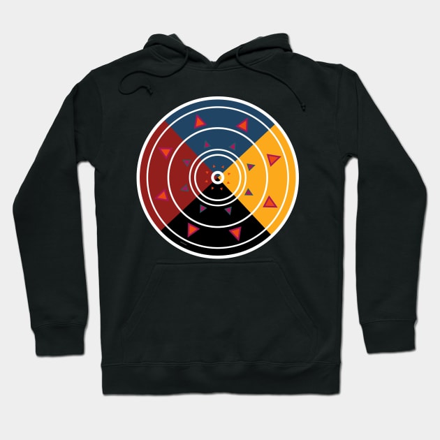 Mashkiki Ditibinigan Medicine Wheel WAWEZHI CANADA Hoodie by WAWEZHI